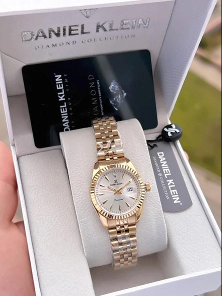 Daniel Klein Retro Mini Kasa Vintage Seri 2 Yıl Garantili 5 Atm Dayanıklı Kadın Kol Saati BDK14027.2 ürün görseli