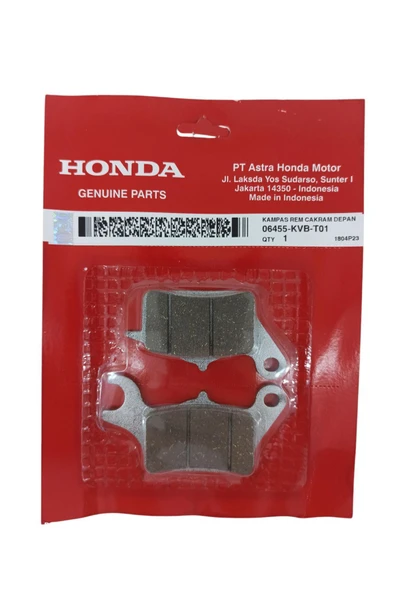 HDO001 ÖN FREN DİSK BALATASI [HONDA] DIO 110 [ORJİNAL]