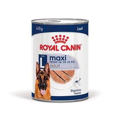 Royal Canin Maxi Loaf Mousse Büyük Irk Ezme Yetişkin Köpek Konservesi 410Gr x 6 Adet