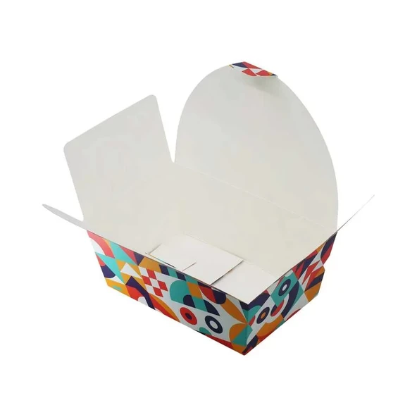 Konik Kilitli Kutu Orta Ebat 19 x 12 cm - 100 Adet - 3