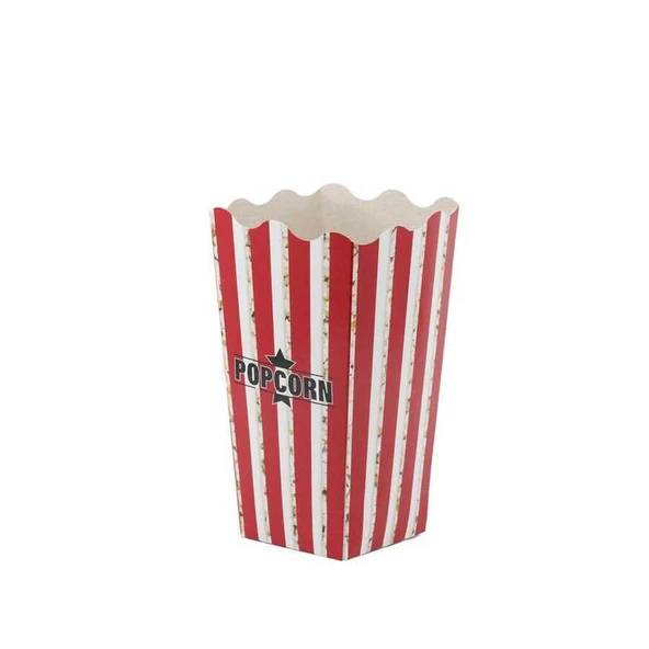 Patlamış Mısır Kutusu Küçük Boy - 50 Adet ürün görseli 1