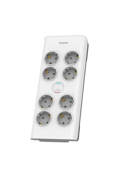Spn7080wa/62 Akım Korumalı Priz 900j 8'li - 2m