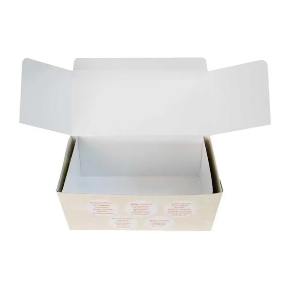 Kandil Simidi Kutusu (10lu) 8x8x16,5cm - 100 Adet - Resim 2