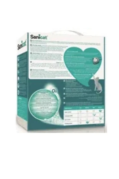 Sanicat Active White Lotus Çiçeği Kokulu Süper Topaklanan Kedi Kumu 10Lt - 2