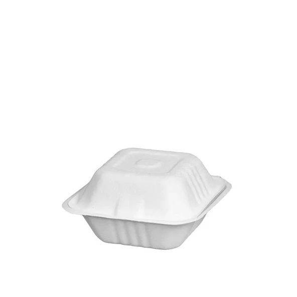 Ekolojik Karton Hamburger Kabı - 25 Adet - 2
