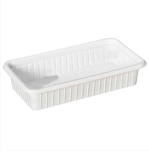 Plastik Dondurma Kabı Beyaz 500 Gr ( 500 Adet )