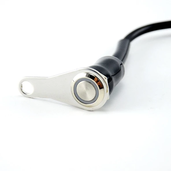 Motosiklet Led Far Aç Kapa Metal Anahtar Tekli Buton Swich 2 modlu