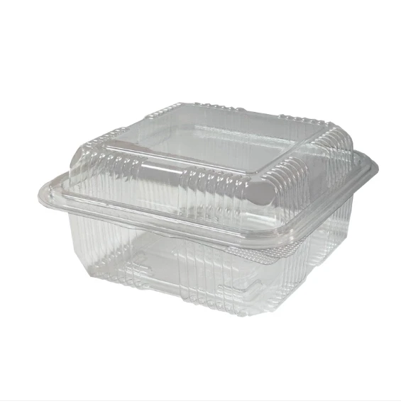 600 cc Kare Yüksek Kapak Sızdırmaz Kap V-42 ( 600 Adet ) ürün görseli 1