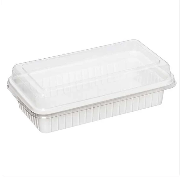 Plastik Dondurma Kabı Beyaz 1000 Gr Kapaklı ( 500 Adet )