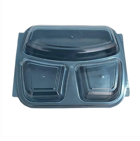 Mikrodalga 3 Bölmeli Yemek Seti v-414 ( 50 Adet ) ürün görseli 1