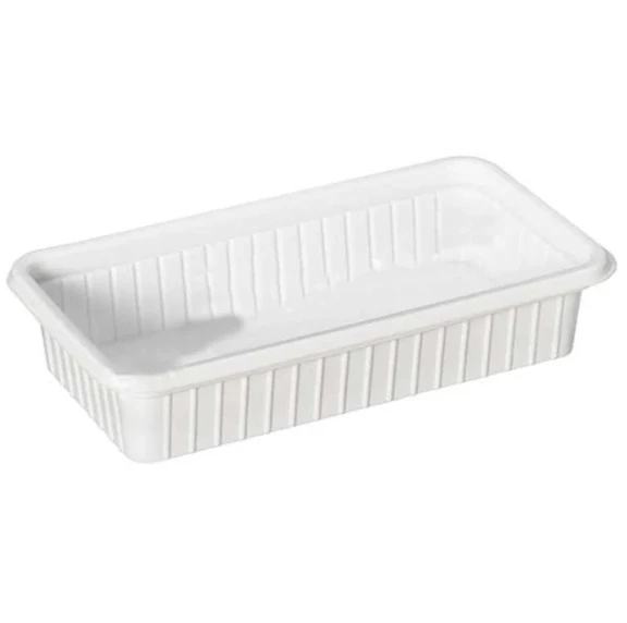 Plastik Dondurma Kabı Beyaz 500Gr (50 Adet) ürün görseli 1