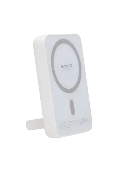 Sword Wireless Magnetic Magsafe Powerbank Kablosuz 15W 10000 mAh