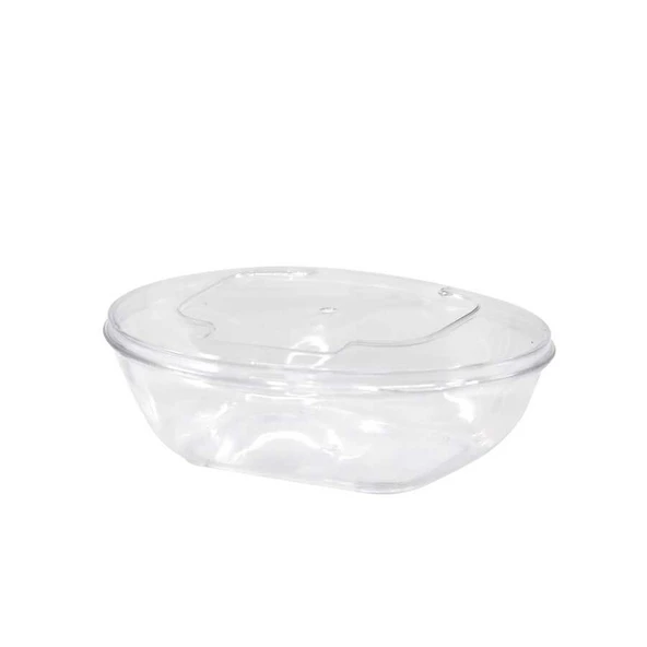 Elise Kapaklı Kase Şeffaf 250 cc - 400 Adet ürün görseli 1