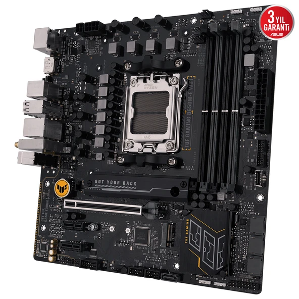 ASUS TUF GAMING B650M-E WIFI DDR5 6400+(OC) DP HDMI M.2 AM5 - 5