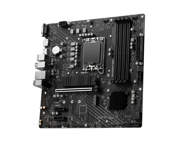MSI PRO B760M-P DDR4 4800(OC) DDR4 HDMI DP M.2 ATX 1700p - 3
