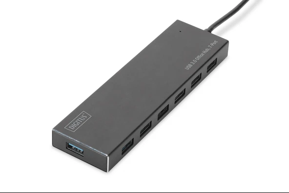 DIGITUS DA-70241-1 7 PORT USB 3.0 HUB ADAPTÖR - Resim 4