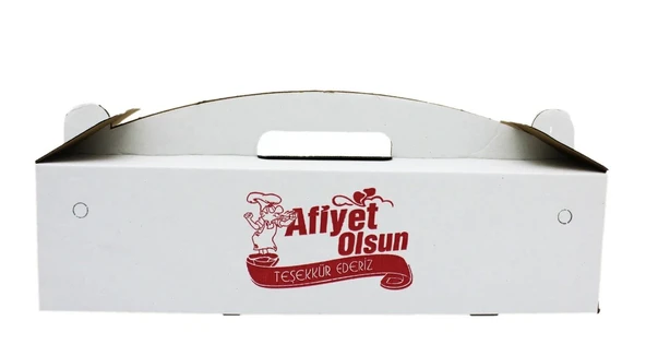 Kutu Lahmacun Saplı Büyük Beyaz 70x75,5 Cm 50 - Resim 2