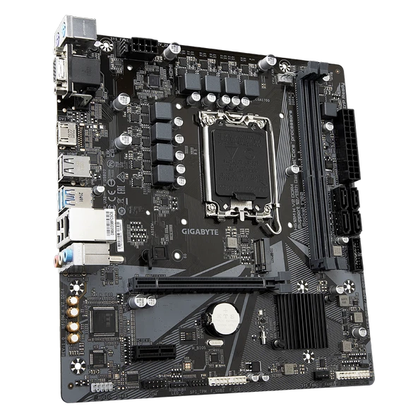 GIGABYTE H610M H V2 DDR4 3200Mhz(OC) M.2 mATX 1700p - 3