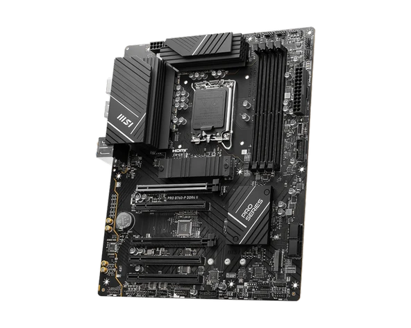 MSI PRO B760-P DDR4 II 5333(OC) PCI-E M.2 HDMI DP ATX 1700P - 3