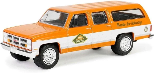 Greenlight Smokey Bear 1983 GMC Suburban Model Araba