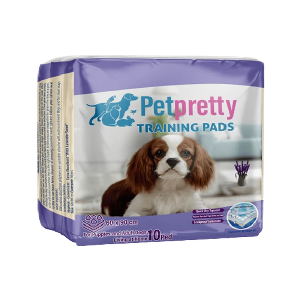 Pet Pretty Lavantalı Çiş Pedi 10'lu 60 x 90 cm