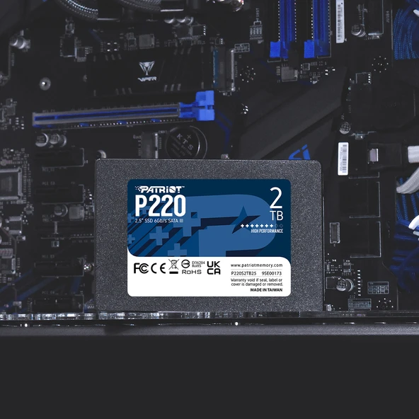 Patriot P220 2TB 550/500MB/s 2.5″ SATA3 SSD Disk (P220S2TB25) - 4