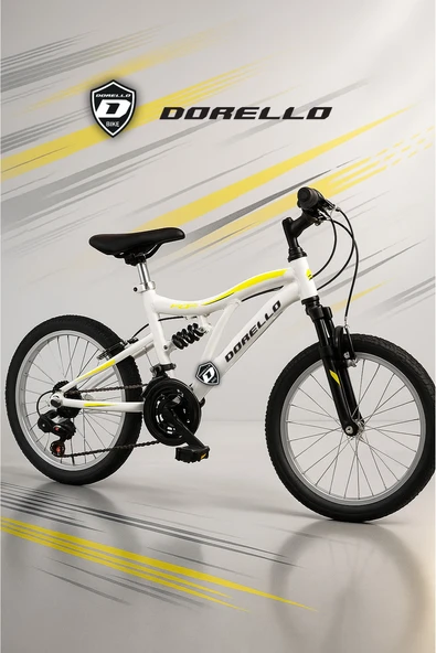 20 jant beyaz bisiklet 2070 model dorello bisiklet