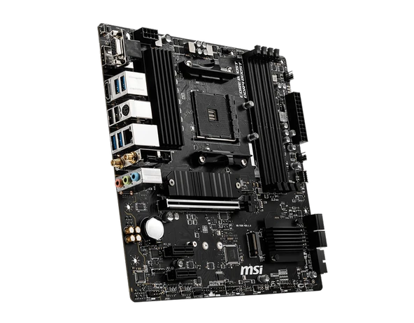 MSI B550M PRO-VDH WIFI DDR4 4400(OC) HDMI MATX AM4 - 4