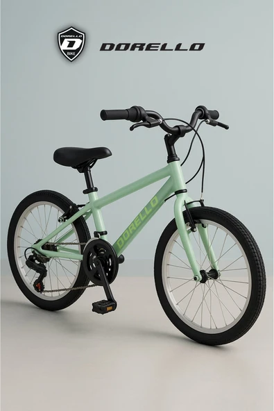 20 Jant çocuk Bisikleti 6-7 yaş bisiklet dorello yeşil bisiklet 2070 model