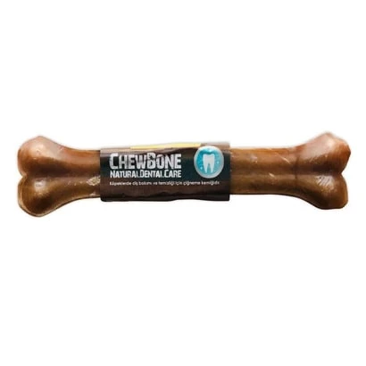 Gimdog Mordimi Press Kemik 8'' - 20 cm - 150 gr Tekli Naturel Kemik