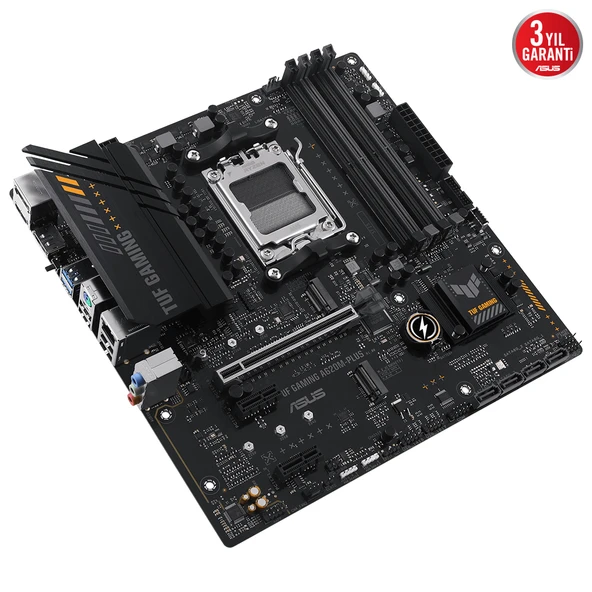 ASUS TUF GAMING A620M-PLUS WIFI DDR5 HDMI M.2 MATX AM5 - 5