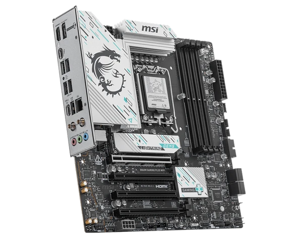 MSI B860M GAMING PLUS WIFI SOKET 1851 DDR5 8600MHZ(OC) 3xM.2 1x TB4 HDMI DISPLAY 5G LAN WIFI 7 mATX - 4