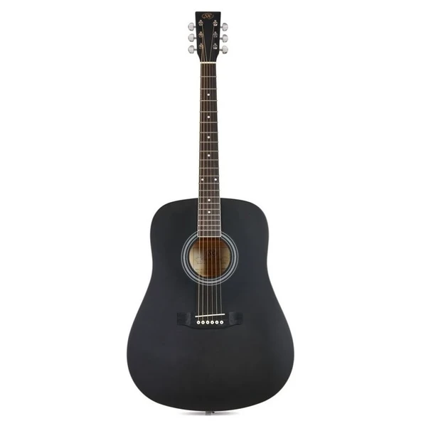 SX SD204GTBK Dreadnought Akustik Gitar (Parlak Natural)