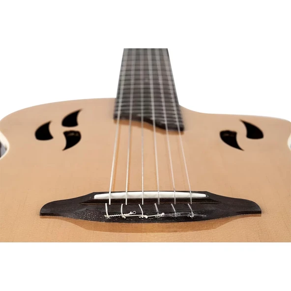 Ortega TourPlayer RTPSTD-NAT Elektro Klasik Gitar (Natural) - 5