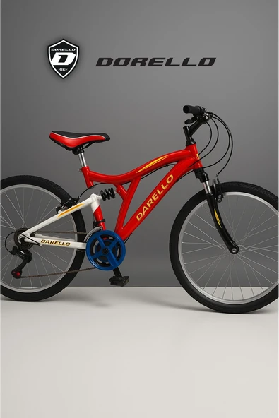 26 jant amortisorlu bisiklet dorello çift amortisörlü