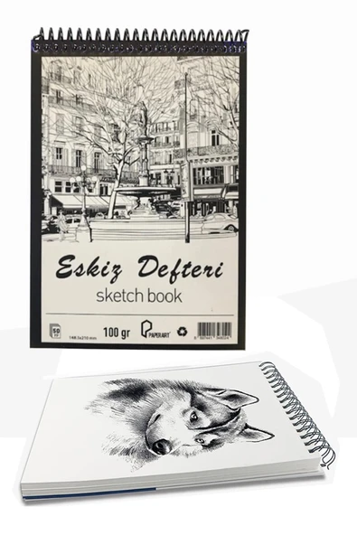 Sıkıştırılmış Kömür Füzen ve A3 Eskiz Defteri 1 Paket Siyah Kare Press Kömür Füzen Yassı Çizim Gölgelendirme Grafit - 4