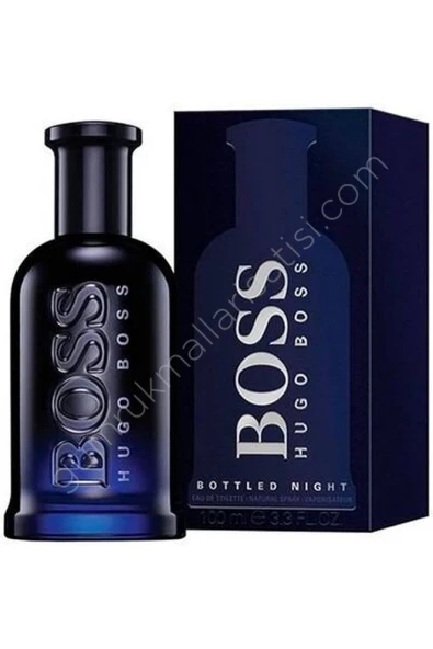 Hugo Boss Bottled Night Edt 100 ml - Resim 3