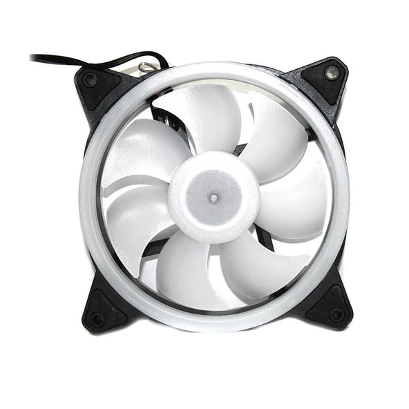Concord C-892 RGB Gökkuşağı Renkli 12cm Soğutucu PC Kasa Fanı - 6