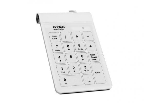 EVEREST KB-2014 USB DOKUNMATİK NUMERİK KEY PAD,BEY