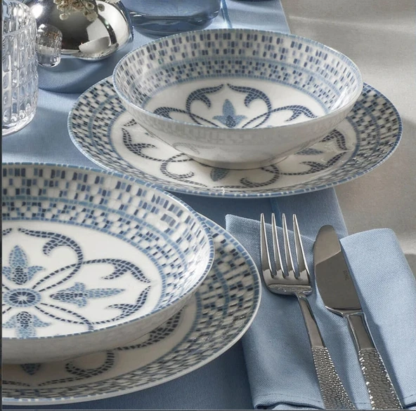 Güral Porselen Camelia 24 Parça Yemek Takımı 22761 - 4