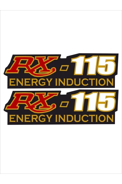 Yamaha Rx115 Sticker Etiket Takımı