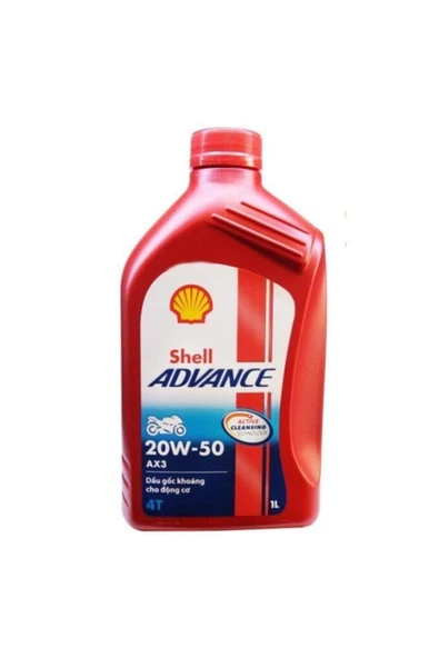 Shell Advance 4t 20w-50 Ax3 Mineral Yağ