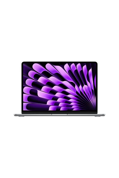 13-inch MacBook Air: Apple M3 chip with 8-core CPU and 10-core GPU, 24GB, 512GB SSD - Uzay Grisi