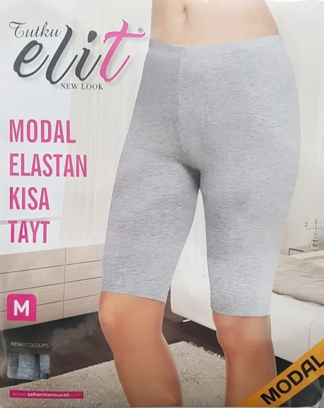 Tutku Elit Bayan Modal Elastan Kısa Tayt 2103 - 11