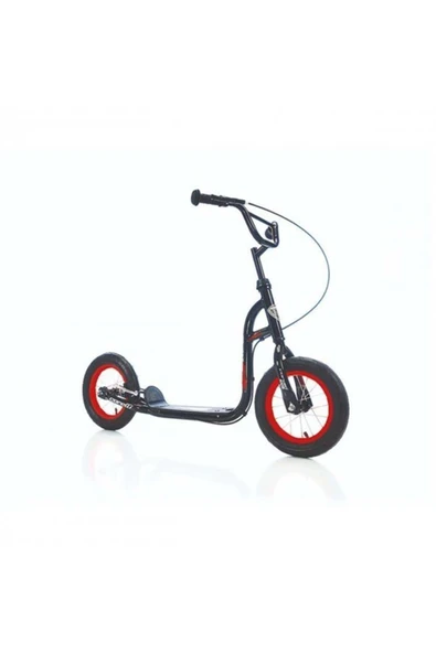 Slıppy Scooter V 12 Jant Siyah Kırmızı