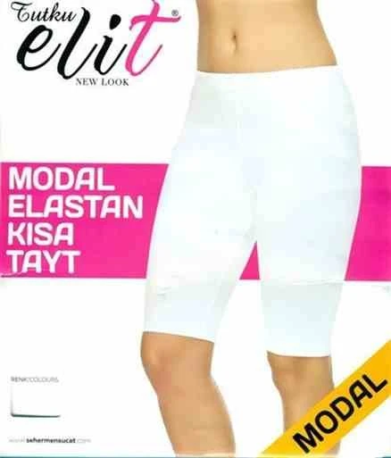 Tutku Elit Bayan Modal Elastan Kısa Tayt  2103 - 9
