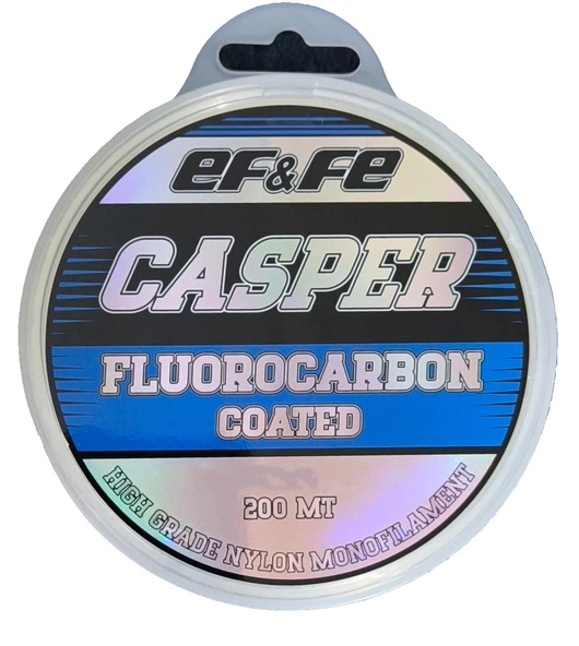 Effe Casper 200m Hayalet Misina Fluorocarbon Kaplı Şeffaf - 4