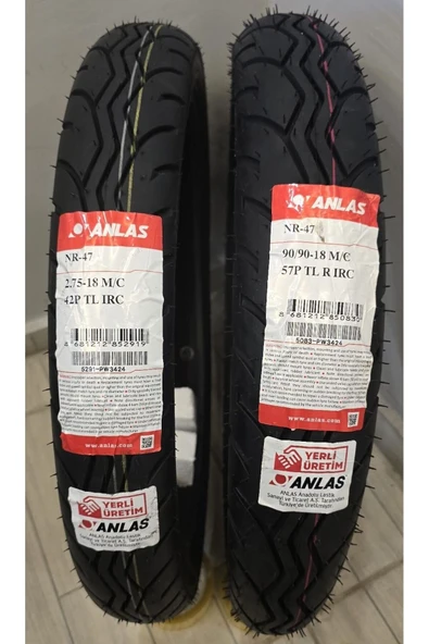 Irc Ybr125 Cbf 150 Için 2.75-18 Ve 90/90-18 Irc Lastik Set - 1