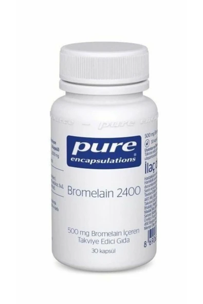 Pure Bromelain 2400 30 Kapsül