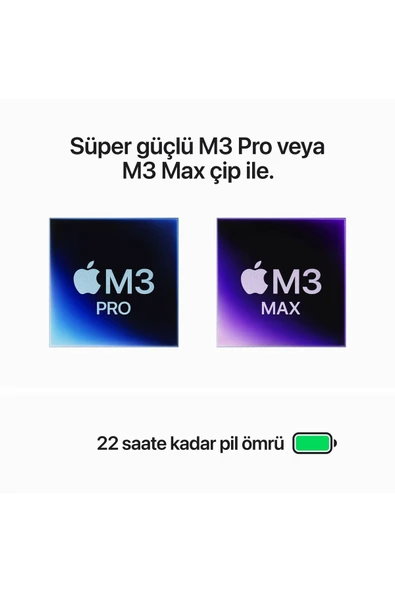 Macbook Pro M3 Pro 36gb 512gb Ssd 16 Inç Gümüş Mrw63tu/a - 4